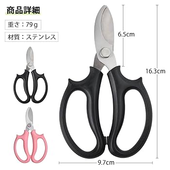 Amazon | KIMINO 園芸ハサミ 【2025人気庭師のおすすめ】 花